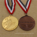 Fabrik Custom Award Sport Running Souvenir Medaille mit Custom Ribbon